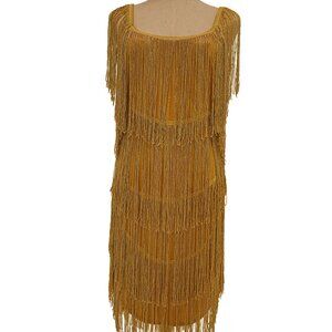 Vintage Fringe Tassel Dress